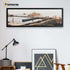 Panoramic Solid Wood Black Pictures Frames