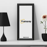 Panoramic Black Picture Frames with Wall Art and Stunning UK Designs