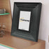 Black Wooden Picture Frames Big Step Style, With Black Mount