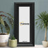 Antique Style Panoramic  Size Black Picture Frame Wall Art Photo Frame With Black Mount