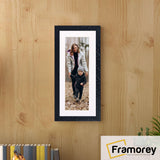 Panoramic Black Picture Frame Rockstar Wall Art Frame With White Mount