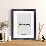 Black Wall Photo Frame poster Frame With White Mount
