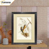 Black Wall Photo Frame poster Frame With Ivory Mount