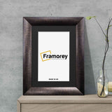 Brushed Gold Picture Frame Poster Frame With Black Mount