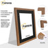 Dark Oak Picture Frames with Black Mount