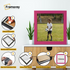 Square Size Pink Picture Frame Wall Decor Frames