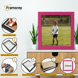 Square Size Pink Picture Frame Wall Decor Frames