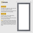 Panoramic Size Dark Grey Picture Frames Wall Decor Frame