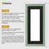 Panoramic Green Picture Frame With Black Mount Wall Decor Frame