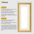 Panoramic Pine Picture Frame With Ivory Mount Wall Decor Frame