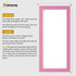 Panoramic Size Pink Picture Frames Wall Decor Frame
