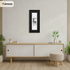 Thin Matt Panoramic Black Pictures Frames With Black Mount
