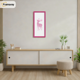 Thin Matt Panoramic Pink Picture Frame Poster Frames
