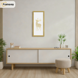 Thin Matt Gold Panoramic Picture Frame Poster Frames