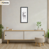 Thin Matt Dark Grey Panoramic Picture Frame Poster Frames
