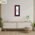 Thin Matt Panoramic Pink Picture Frames With Black Mount
