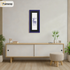 Thin Matt Panoramic Purple Picture Frames With Black Mount