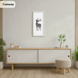 Thin Matt Panoramic Silver Picture Frame Poster Frames