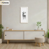Thin Matt Panoramic White Picture Frame Poster Frames