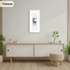 White Thin Matt Panoramic Photo Frames With White Mount