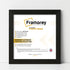 Square Size Thin Ash Black Picture Frame Wall Art Photo Frame