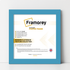 Square Size Blue Picture Frame Wall Decor Frames
