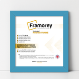 Square Size Blue Picture Frame Wall Decor Frames