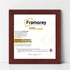 Square Size Mahogany Picture Frame Photo Frames