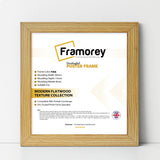 Square Size Pine Picture Frame Wall Decor Frames