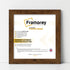 Square Size Rustic Oak Picture Frame Wall Decor Photo Frames