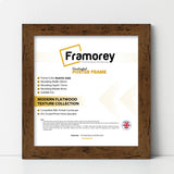 Square Size Rustic Oak Picture Frame Wall Decor Photo Frames