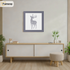 Square Size Purple Picture Frame Wall Decor Frames
