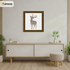 Square Size Dark Oak Picture Frame Wall Art Photo Frames