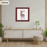 Square Size Mahogany Picture Frame Photo Frames