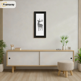 Panoramic Size Ash Black Picture Frames Wall Decor Frame