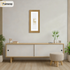 Panoramic Beech Picture Frame With White Mount