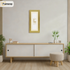 Panoramic Gold Picture Frame With Ivory Mount Wall Decor Frame
