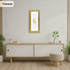 Panoramic Gold Picture Frame With White Mount Wall Decor Frame