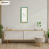 Panoramic Green Picture Frame With Ivory Mount Wall Decor Frame