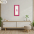 Panoramic Pink Picture Frame With Ivory Mount Wall Decor Frame