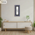 Panoramic Purple Picture Frame With Black Mount