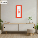 Panoramic Size Red Picture Frames Wall Decor Frame