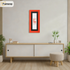 Panoramic Red Picture Frame With Black Mount Wall Decor Frame