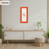Panoramic Red Picture Frame With Ivory Mount Wall Decor Frame