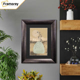 Brushed Gold Picture Frame Poster Frame With Black Mount