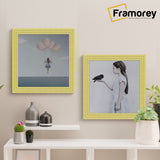 Step Style Square Size Gold Picture Frame Wall Art Poster Frame