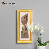 Panoramic Size Gold Picture Frames Handmade Wooden Effect Poster Frames
