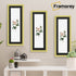 Panoramic Step Style Gold Photo Frame With Black Mount
