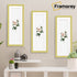 Panoramic Step Style Gold Photo Frame With White Mount
