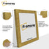 Gold Picture Photo Frames Handmade Wooden Effect Poster Frames